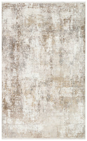 Uruguay Bej Soyut Polyester Makine Halısı