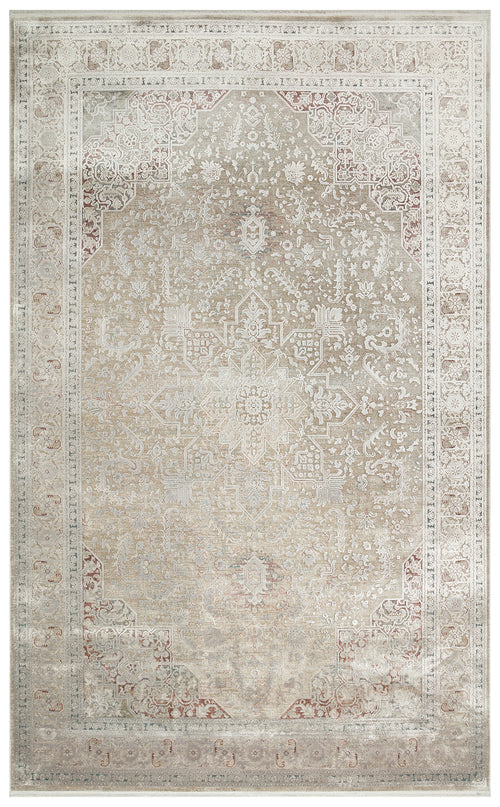 Yumuşak Dokulu Vintage Esintilere Sahip Dokuma Halı