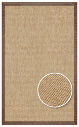 Düz Desenli Bej Rengi Modern Kilim Toz Vermez