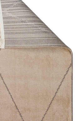 Etnik Desenlere Sahip Hav Toz Vermez Yumuşak Dokulu Modern Halı