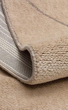 Etnik Desenlere Sahip Hav Toz Vermez Yumuşak Dokulu Modern Halı