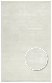 Hav Toz Vermez Yıkanabilir Kaymaz İnce Dokuma Modern Halı