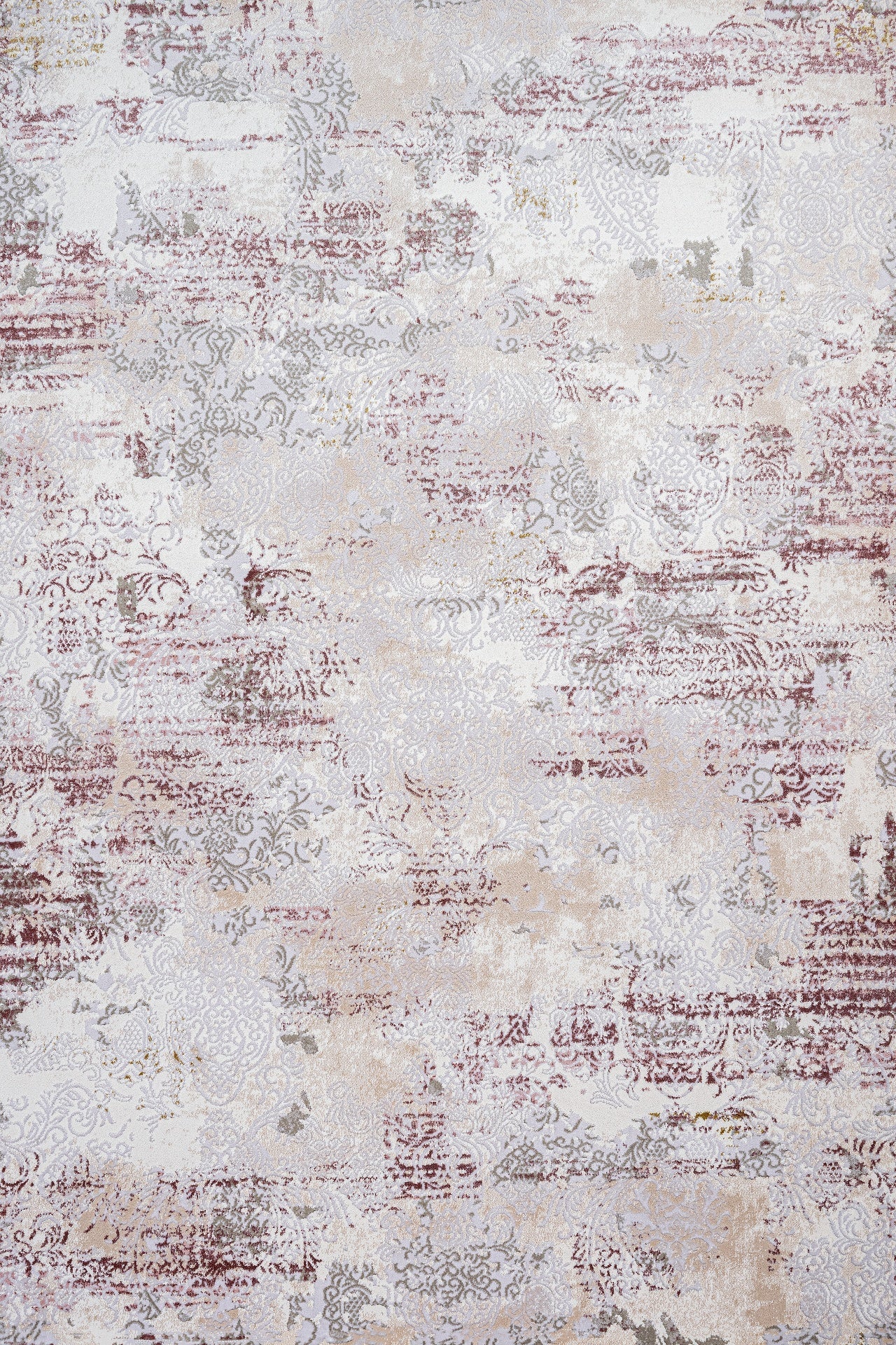 Bohem Dokulu Halı - Yıkanabilir - Kaymaz Taban - Pati Dostu