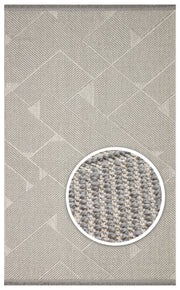 Yumuşak Tuşeli Örgü Dokuma Modern Makine Halısı