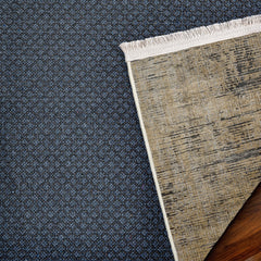 Sarı Soyut Modern Etnik Desenli Halı  | Makinada Yıkanabilir | Hav Toz Vermez | Leke Tutmayan | Kaymaz Taban | Dijital Makine Baskı | Salon Yolluk Mutfak Halısı