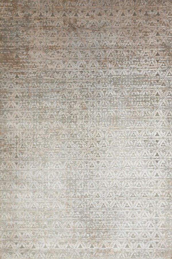 Gri Düz Modern Halı - Yıkanabilir - Kaymaz Taban - Pati Dostu
