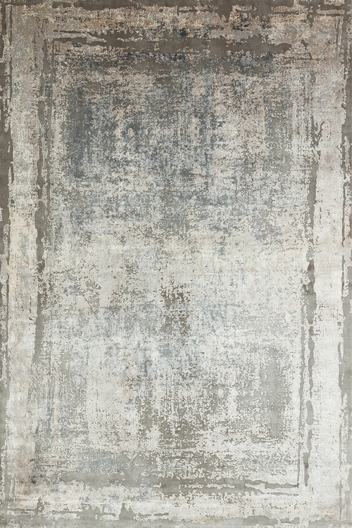 Kahve Soyut Modern Etnik Desenli Halı  | Makinada Yıkanabilir | Hav Toz Vermez | Leke Tutmayan | Kaymaz Taban | Dijital Makine Baskı | Salon Yolluk Mutfak Halısı