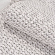 Beyaz Düz Polyester Makine Halısı