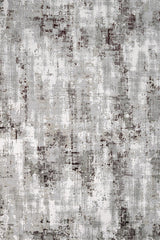 Light Gray White Distressed Living Room Rug 6930AK - Cotton
