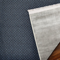 Gri Düz Modern Etnik Desenli Halı  | Makinada Yıkanabilir | Hav Toz Vermez | Leke Tutmayan | Kaymaz Taban | Dijital Makine Baskı | Salon Yolluk Mutfak Halısı