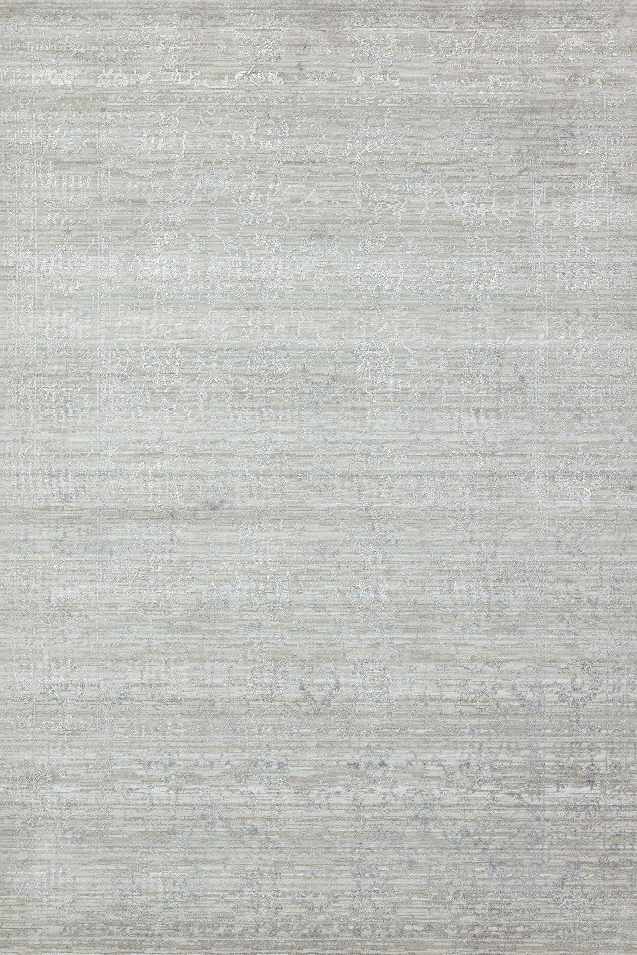 Gri Düz Modern Halı - Yıkanabilir - Kaymaz Taban - Pati Dostu