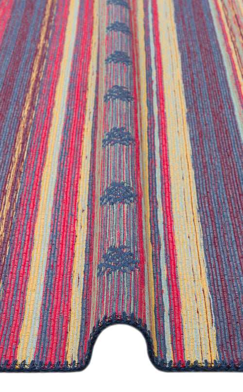 Hokkaido Sarı Modern Pamuk Kilim