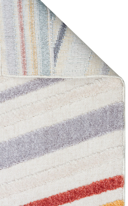 Hav Toz Vermez Etnik Örgü Desenlere Sahip Modern İskandinav Halı