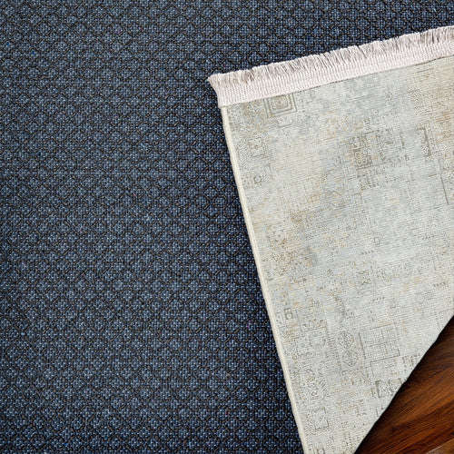 Gri Soyut Modern Etnik Desenli Halı  | Makinada Yıkanabilir | Hav Toz Vermez | Leke Tutmayan | Kaymaz Taban | Dijital Makine Baskı | Salon Yolluk Mutfak Halısı