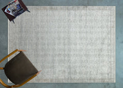 Krem Geometrik Modern Etnik Desenli Halı  | Makinada Yıkanabilir | Hav Toz Vermez | Leke Tutmayan | Kaymaz Taban | Dijital Makine Baskı | Salon Yolluk Mutfak Halısı