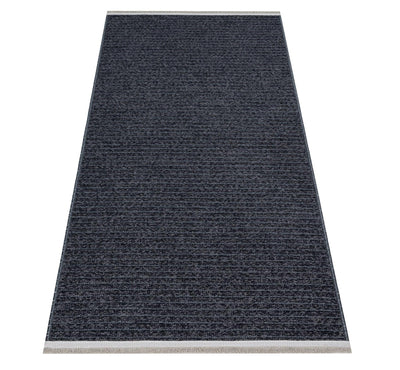 Antrasit Siyah Modern Salon Halısı - Polyester