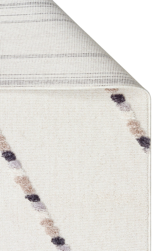 Hav Toz Vermez Etnik Örgü Desenlere Sahip Modern İskandinav Halı