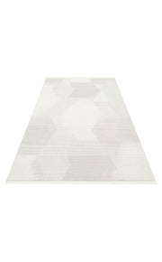 Hav Toz Vermez Yıkanabilir Eskitme Desenli Modern Makine Halısı