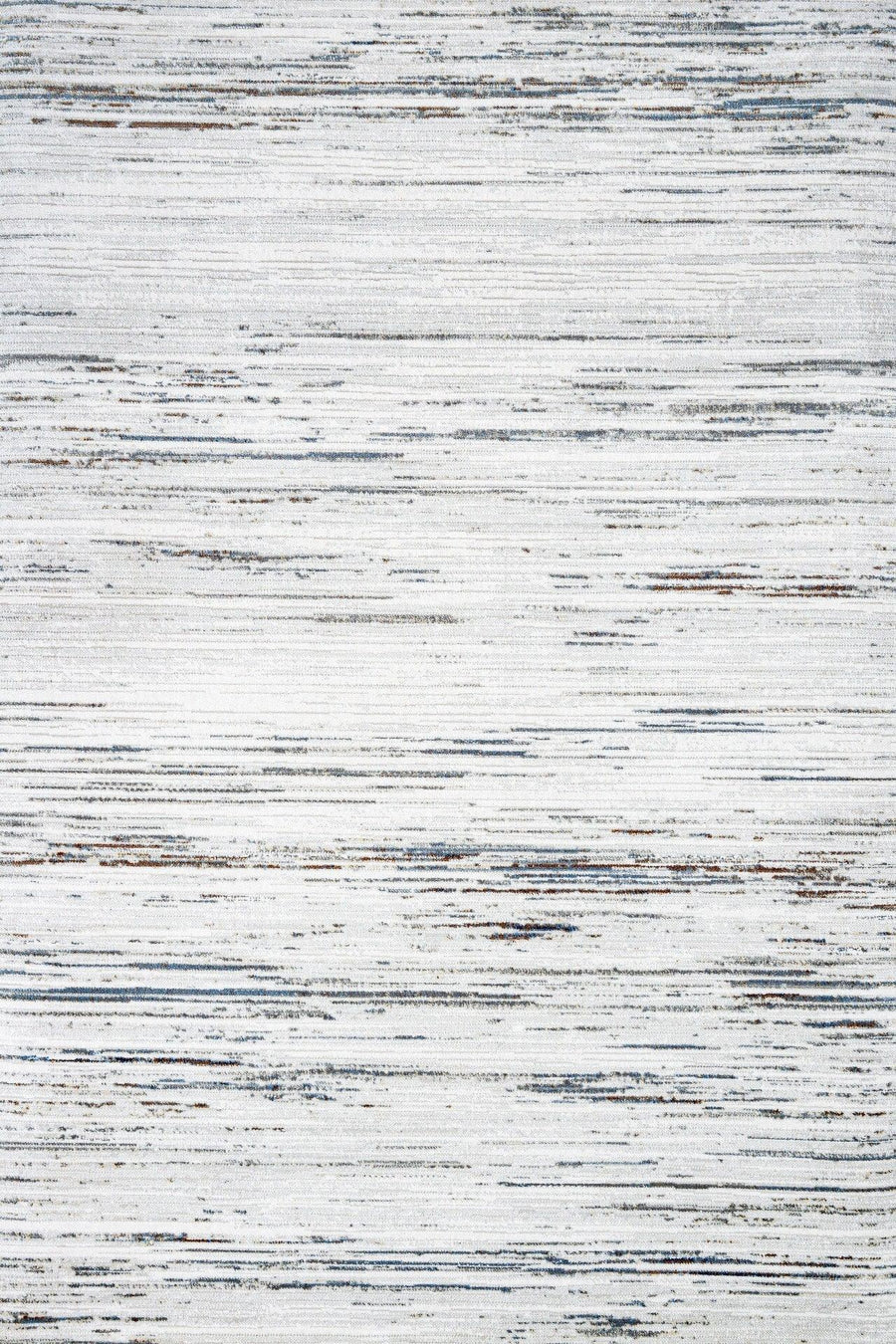 Beyaz Gri Minimalist Modern Halı - Yıkanabilir - Kaymaz Taban - Pati Dostu