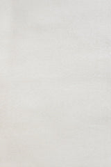 White Ecru Plain Patterned Cotton Decorative Rug