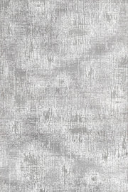 Beyaz Gri Dokulu Minimalist Halı - Yıkanabilir - Kaymaz Taban - Pati Dostu