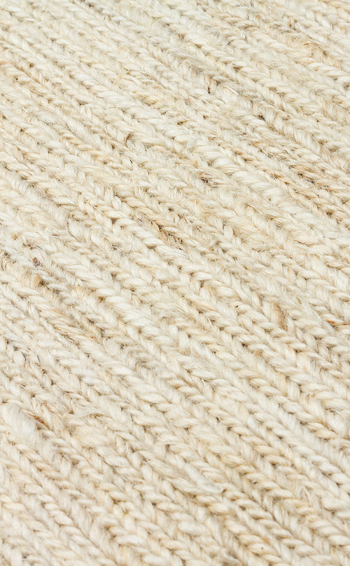 Soumak Örgülü Naturel Kendir Halı