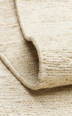 Soumak Örgülü Naturel Kendir Halı