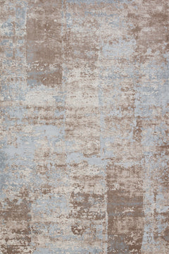 Gri Soyut Modern Etnik Desenli Halı  | Makinada Yıkanabilir | Hav Toz Vermez | Leke Tutmayan | Kaymaz Taban | Dijital Makine Baskı | Salon Yolluk Mutfak Halısı