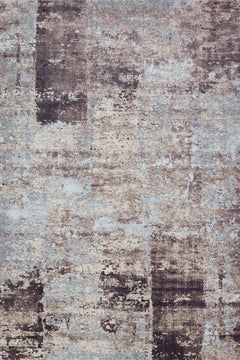 Kahverengi Modern Modern Etnik Desenli Halı  | Makinada Yıkanabilir | Hav Toz Vermez | Leke Tutmayan | Kaymaz Taban | Dijital Makine Baskı | Salon Yolluk Mutfak Halısı