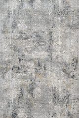Grey White Distressed Living Room Rug 860GM - Cotton