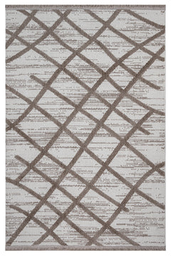 Keylana Geometrik Polip Makine Halısı