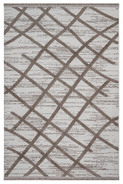 Keylana Geometrik Polip Makine Halısı