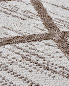 Keylana Geometrik Polip Makine Halısı