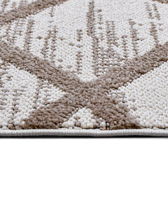 Keylana Geometrik Polip Makine Halısı