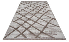 Keylana Geometrik Polip Makine Halısı