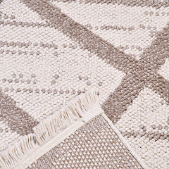 Keylana Geometrik Polip Makine Halısı