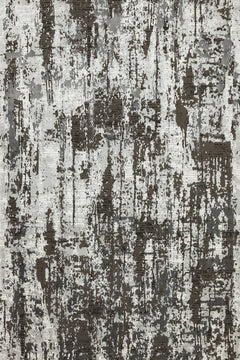 Antrasit Modern Modern Etnik Desenli Halı  | Makinada Yıkanabilir | Hav Toz Vermez | Leke Tutmayan | Kaymaz Taban | Dijital Makine Baskı | Salon Yolluk Mutfak Halısı