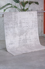 Zelva Beige Grey Abstract Transition Modern Machine-Made Rug