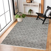 Gri Düz Modern Etnik Desenli Halı  | Makinada Yıkanabilir | Hav Toz Vermez | Leke Tutmayan | Kaymaz Taban | Dijital Makine Baskı | Salon Yolluk Mutfak Halısı