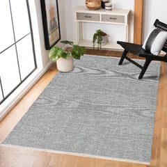 Beyaz Düz Modern Etnik Desenli Halı  | Makinada Yıkanabilir | Hav Toz Vermez | Leke Tutmayan | Kaymaz Taban | Dijital Makine Baskı | Salon Yolluk Mutfak Halısı