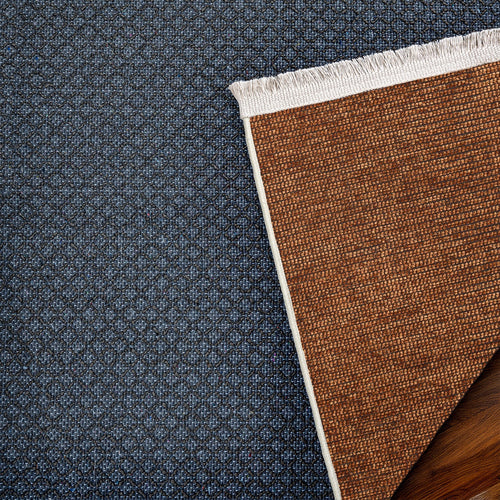 Turuncu Düz Modern Etnik Desenli Halı  | Makinada Yıkanabilir | Hav Toz Vermez | Leke Tutmayan | Kaymaz Taban | Dijital Makine Baskı | Salon Yolluk Mutfak Halısı