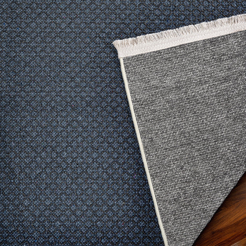 Gri Düz Modern Etnik Desenli Halı  | Makinada Yıkanabilir | Hav Toz Vermez | Leke Tutmayan | Kaymaz Taban | Dijital Makine Baskı | Salon Yolluk Mutfak Halısı