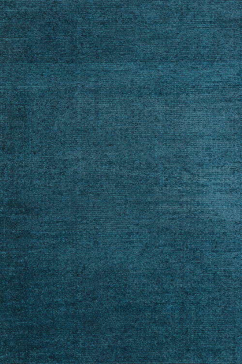 Mavi Düz Modern Etnik Desenli Halı  | Makinada Yıkanabilir | Hav Toz Vermez | Leke Tutmayan | Kaymaz Taban | Dijital Makine Baskı | Salon Yolluk Mutfak Halısı