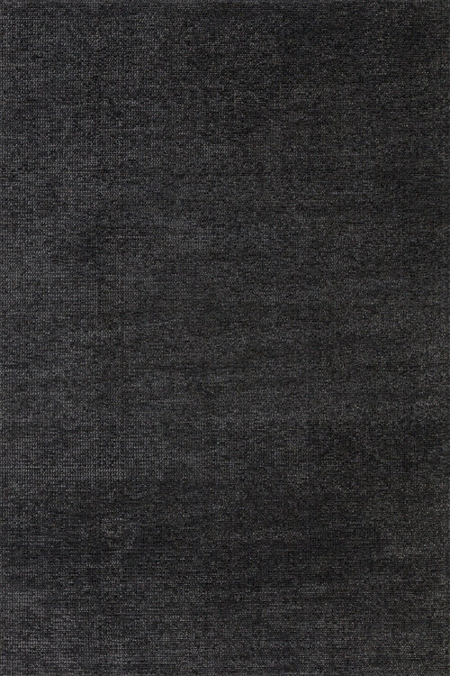 Antrasit Düz Modern Etnik Desenli Halı  | Makinada Yıkanabilir | Hav Toz Vermez | Leke Tutmayan | Kaymaz Taban | Dijital Makine Baskı | Salon Yolluk Mutfak Halısı