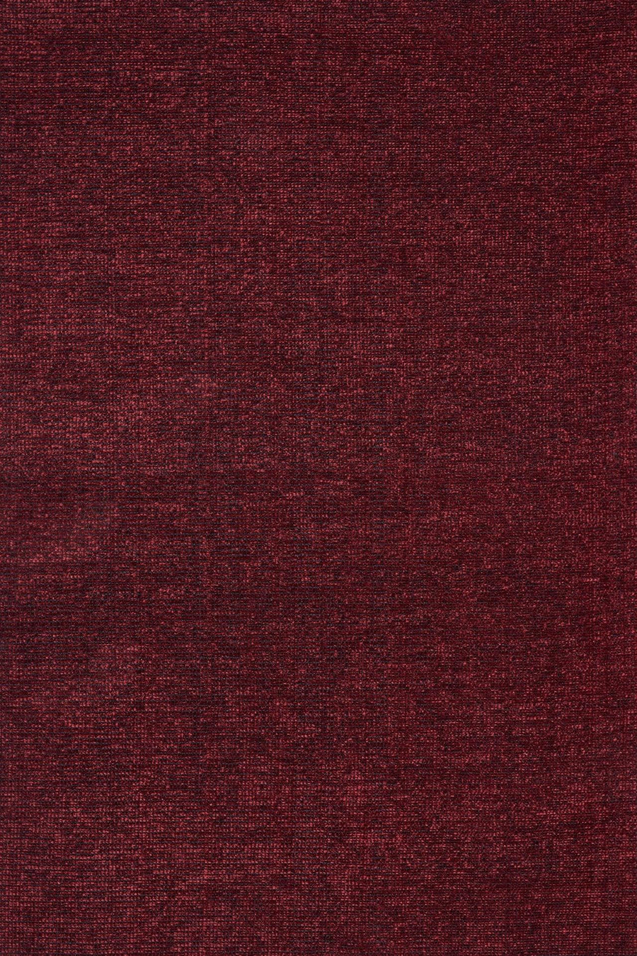 Modern Burgundy Area Rug with Melange Texture – in the living room
