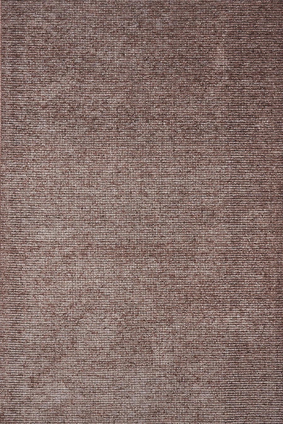 Modern Brown and Taupe Area Rug with Tapestry Texture – in the living room