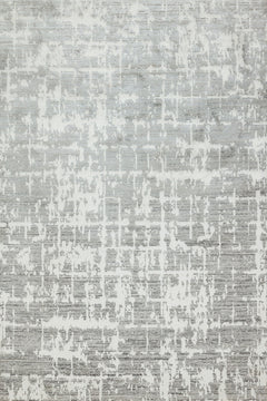 Gri Soyut Modern Etnik Desenli Halı  | Makinada Yıkanabilir | Hav Toz Vermez | Leke Tutmayan | Kaymaz Taban | Dijital Makine Baskı | Salon Yolluk Mutfak Halısı