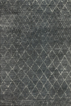 Antrasit Geometrik Modern Etnik Desenli Halı  | Makinada Yıkanabilir | Hav Toz Vermez | Leke Tutmayan | Kaymaz Taban | Dijital Makine Baskı | Salon Yolluk Mutfak Halısı