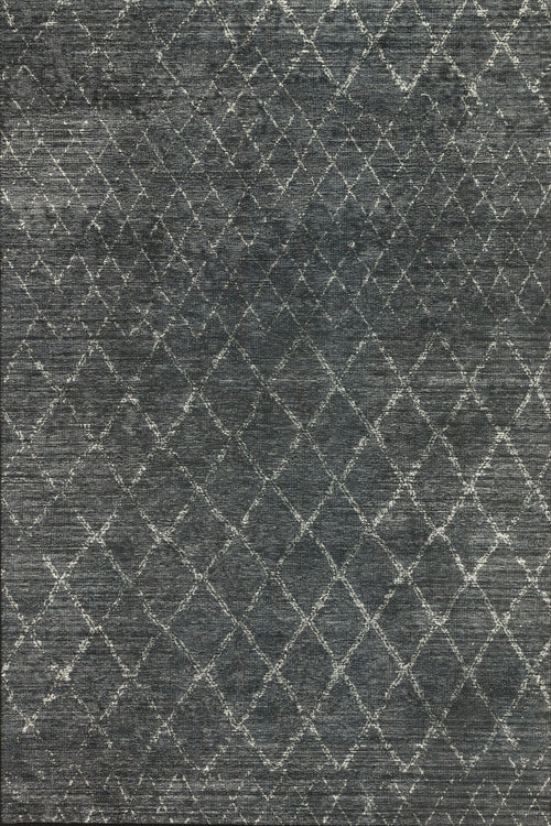 Antrasit Geometrik Modern Etnik Desenli Halı  | Makinada Yıkanabilir | Hav Toz Vermez | Leke Tutmayan | Kaymaz Taban | Dijital Makine Baskı | Salon Yolluk Mutfak Halısı