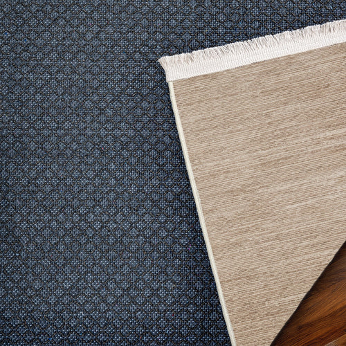 Bej Düz Modern Etnik Desenli Halı  | Makinada Yıkanabilir | Hav Toz Vermez | Leke Tutmayan | Kaymaz Taban | Dijital Makine Baskı | Salon Yolluk Mutfak Halısı